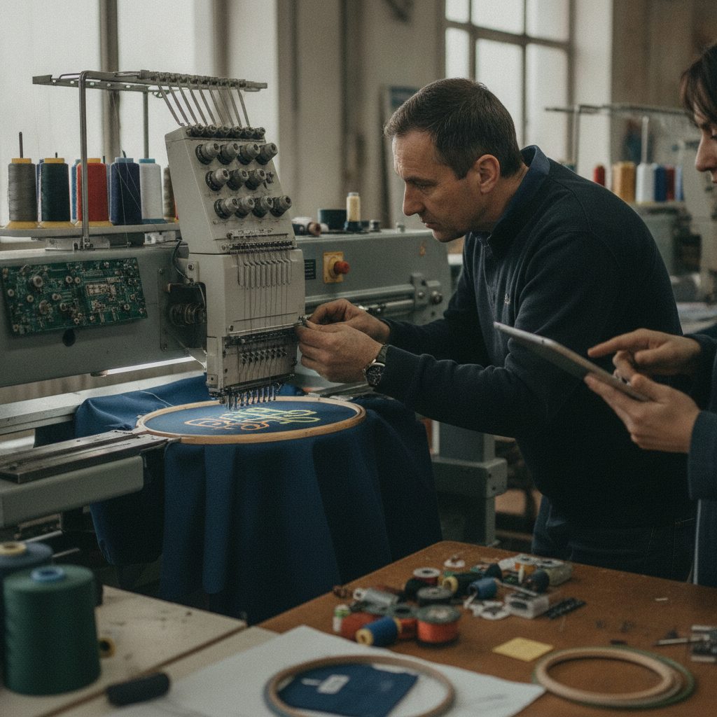 Agence Google Ads accessoires machines à broder – illustration