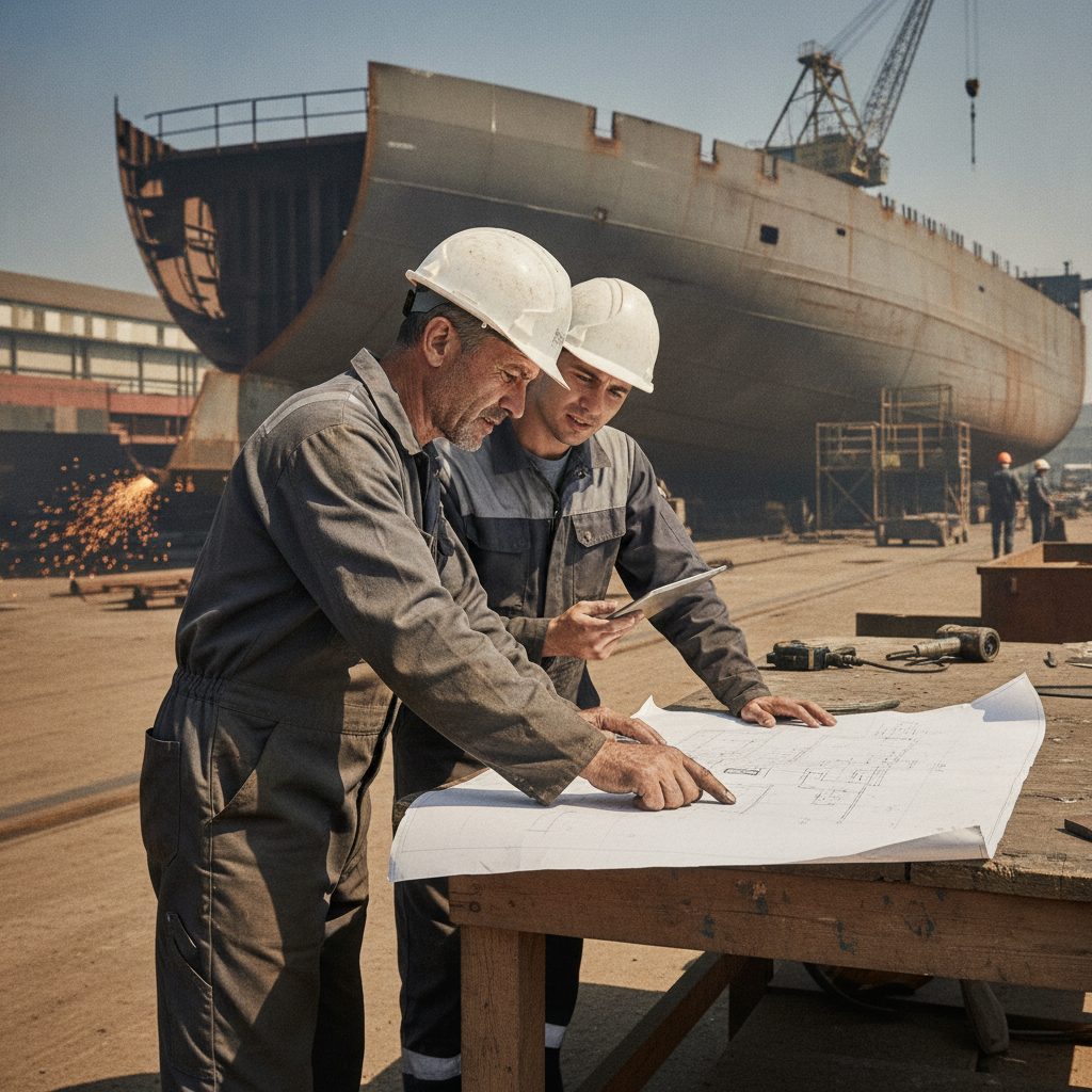 Agence Google Ads chantier naval – illustration
