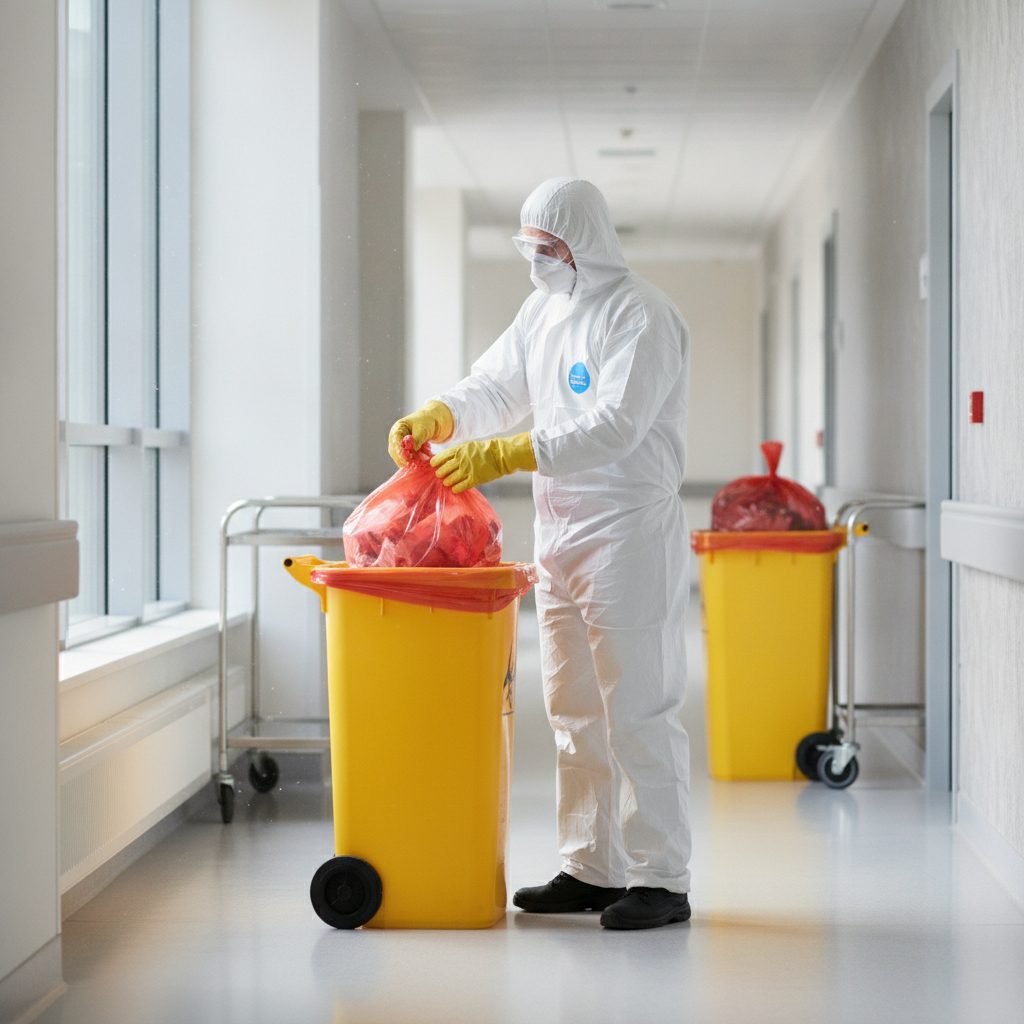 Agence Google Ads collecte déchets médicaux – illustration