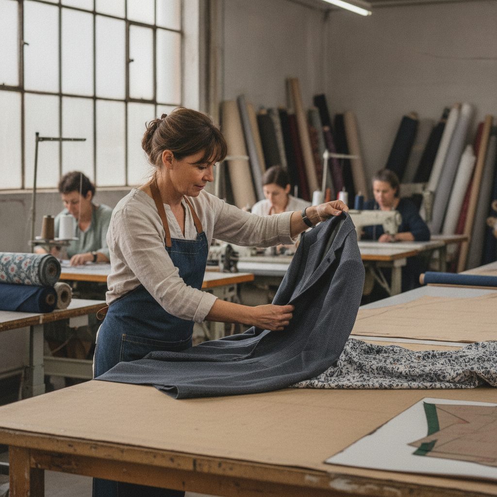 Agence Google Ads confection textile française – illustration