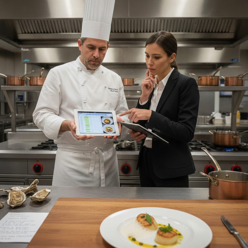 Agence Google Ads cours de cuisine grand chef – illustration