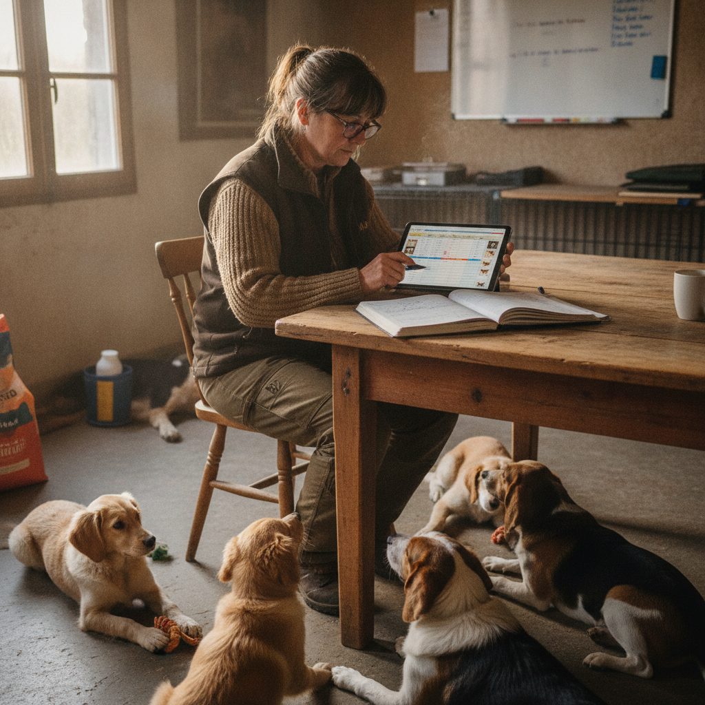 Agence Google Ads élevage de chiens – illustration