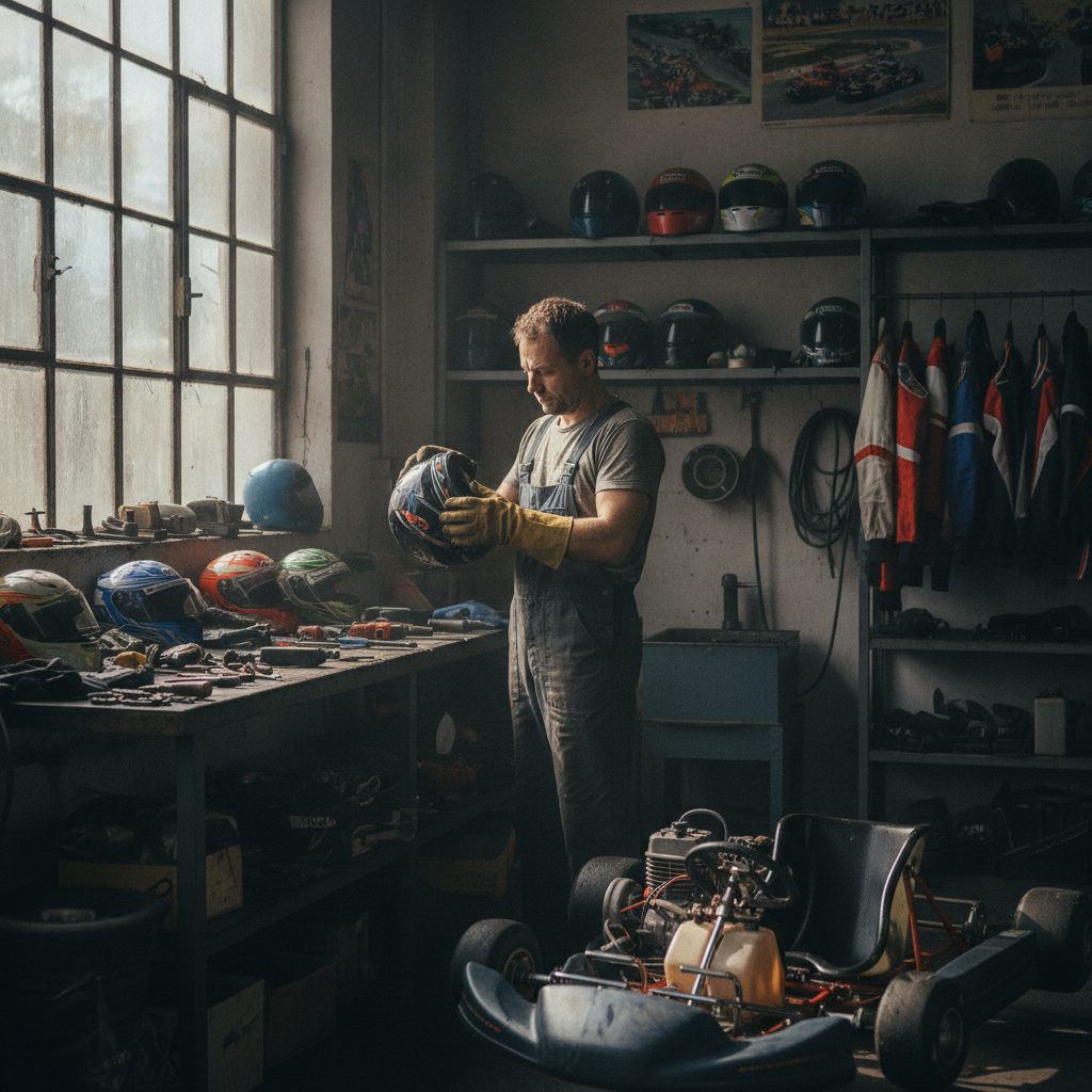 Agence Google Ads pour l'équipement de karting – illustration