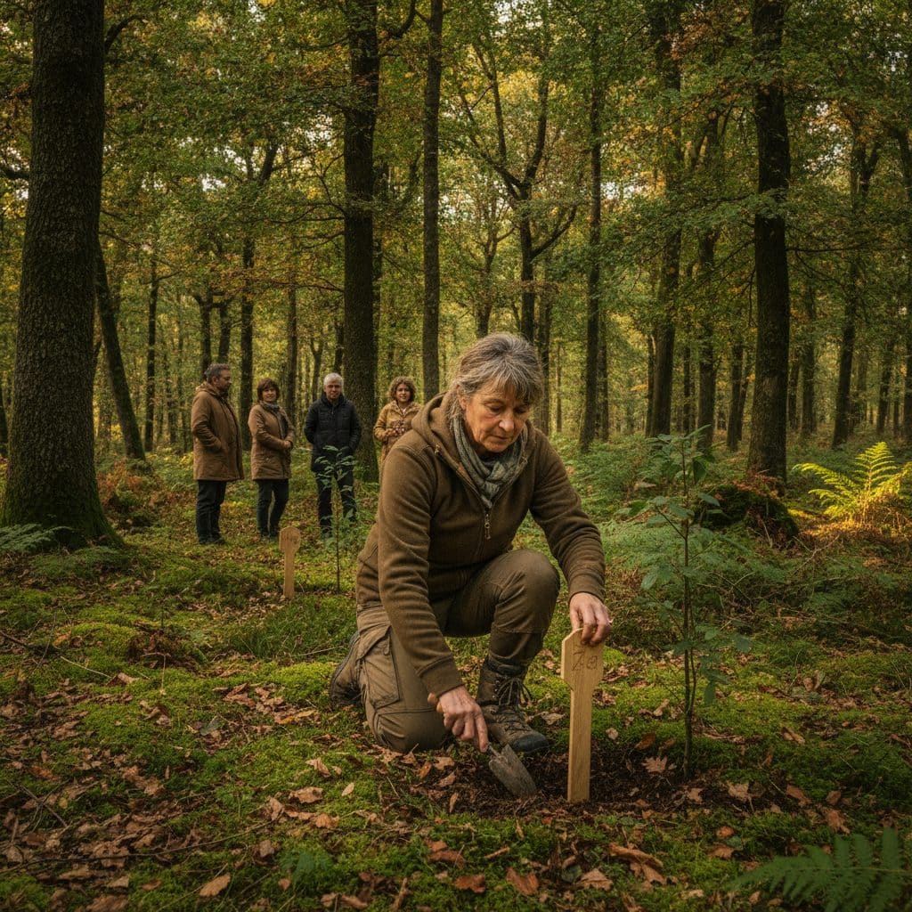 Agence Google Ads forêt funéraire – illustration