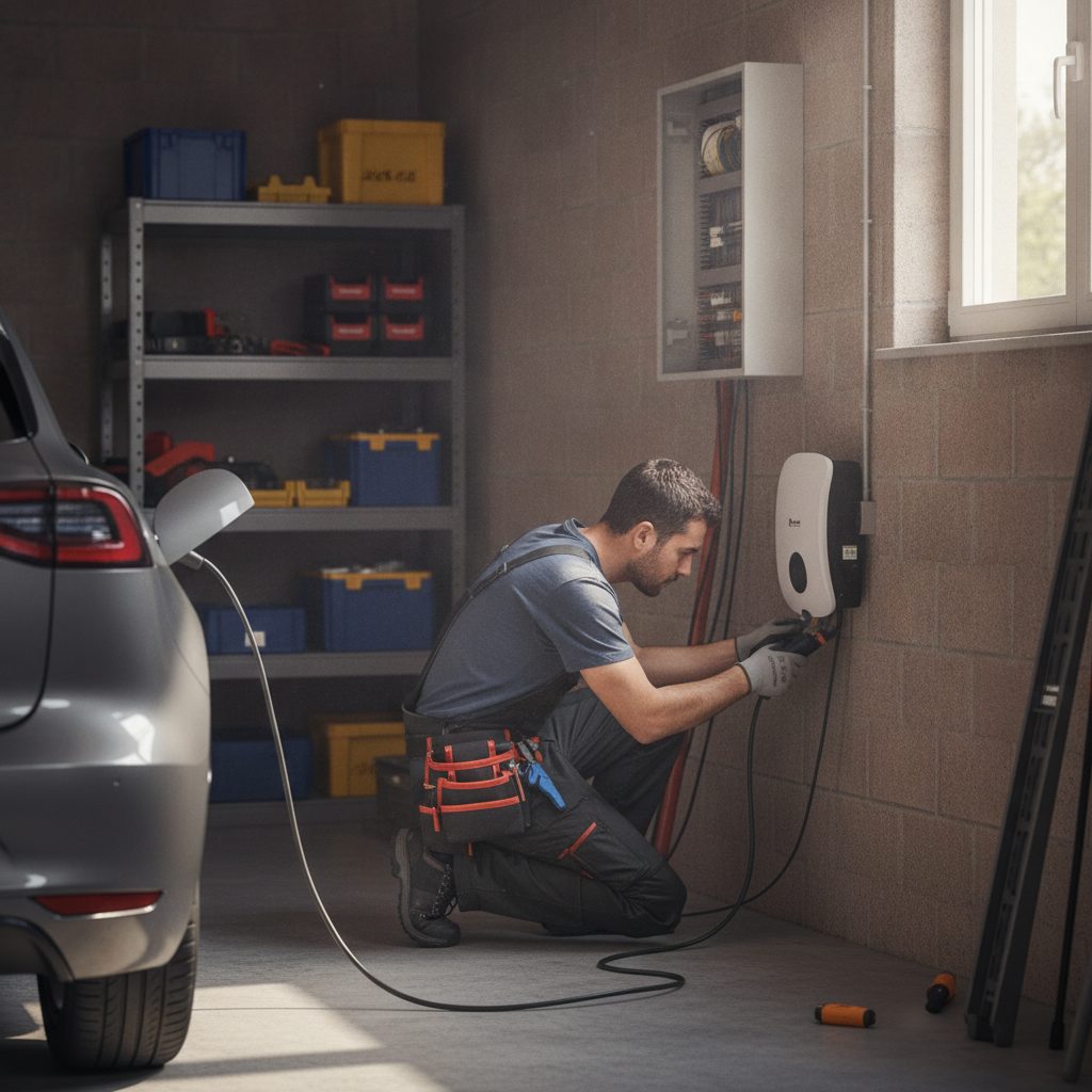Agence Google Ads formation IRVE installateur borne véhicule électrique – illustration