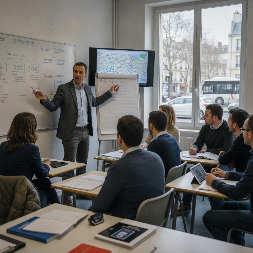 Agence Google Ads formation VTC et taxi – illustration