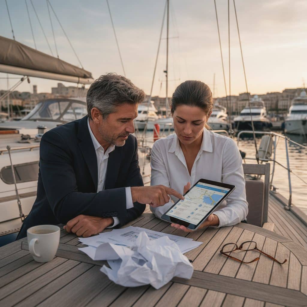 Agence Google Ads location yacht et croisière voilier – illustration