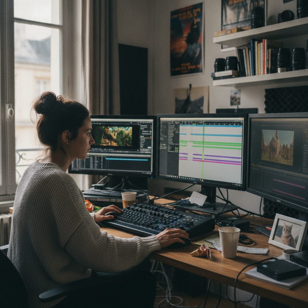 Agence Google Ads logiciel de montage vidéo – illustration