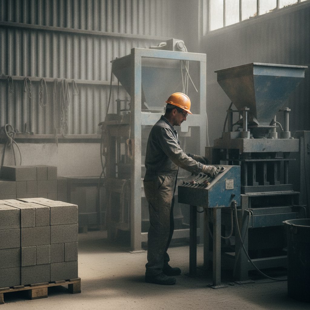 Agence Google Ads machines de fabrication parpaings – illustration
