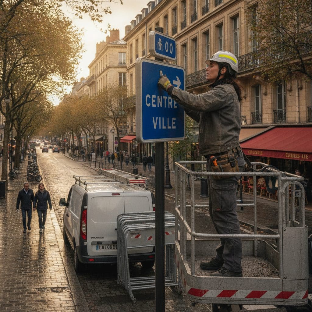 Agence Google Ads panneaux et signalétique – illustration