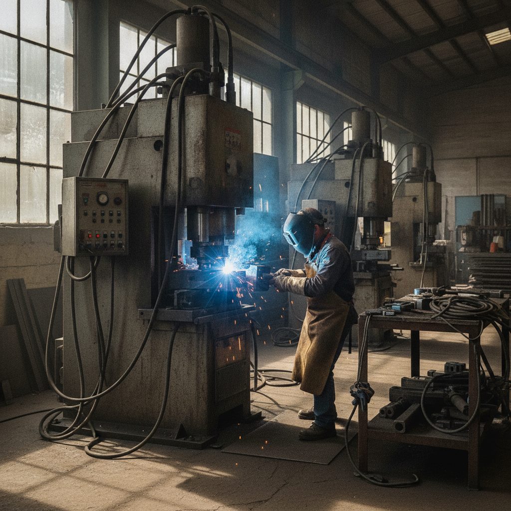 Agence Google Ads presses de soudure industrielles – illustration