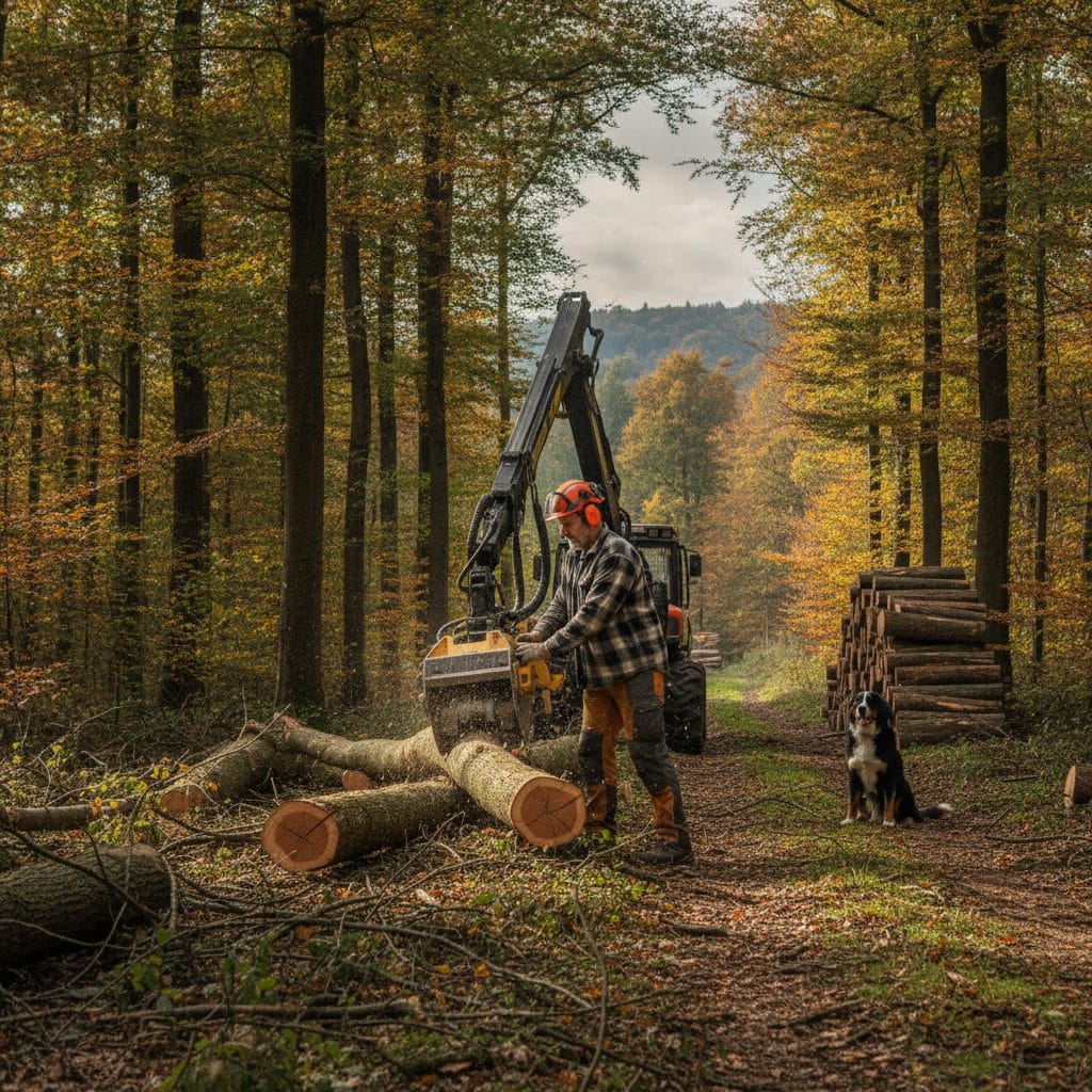 Agence Google Ads producteur de bois – illustration