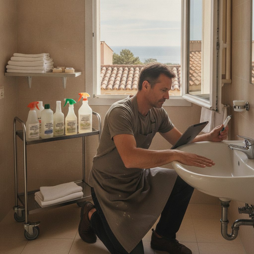 Agence Google Ads produits d'entretien pour location saisonnière – illustration