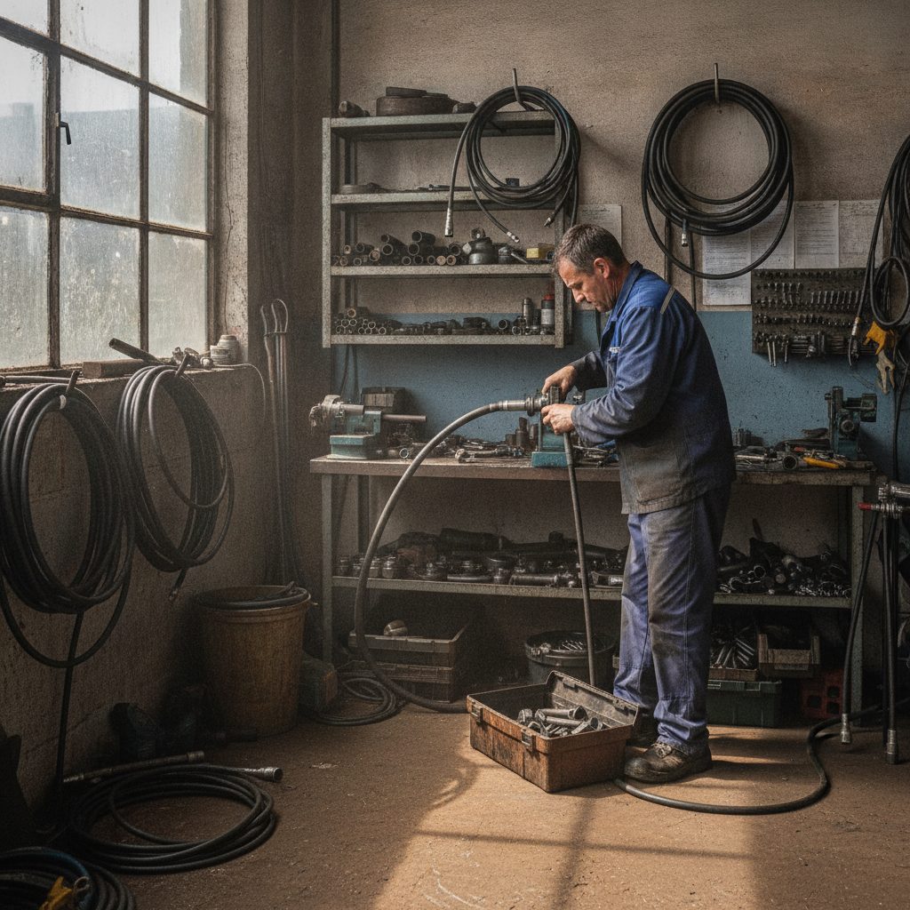 Agence Google Ads réparation flexible hydraulique – illustration