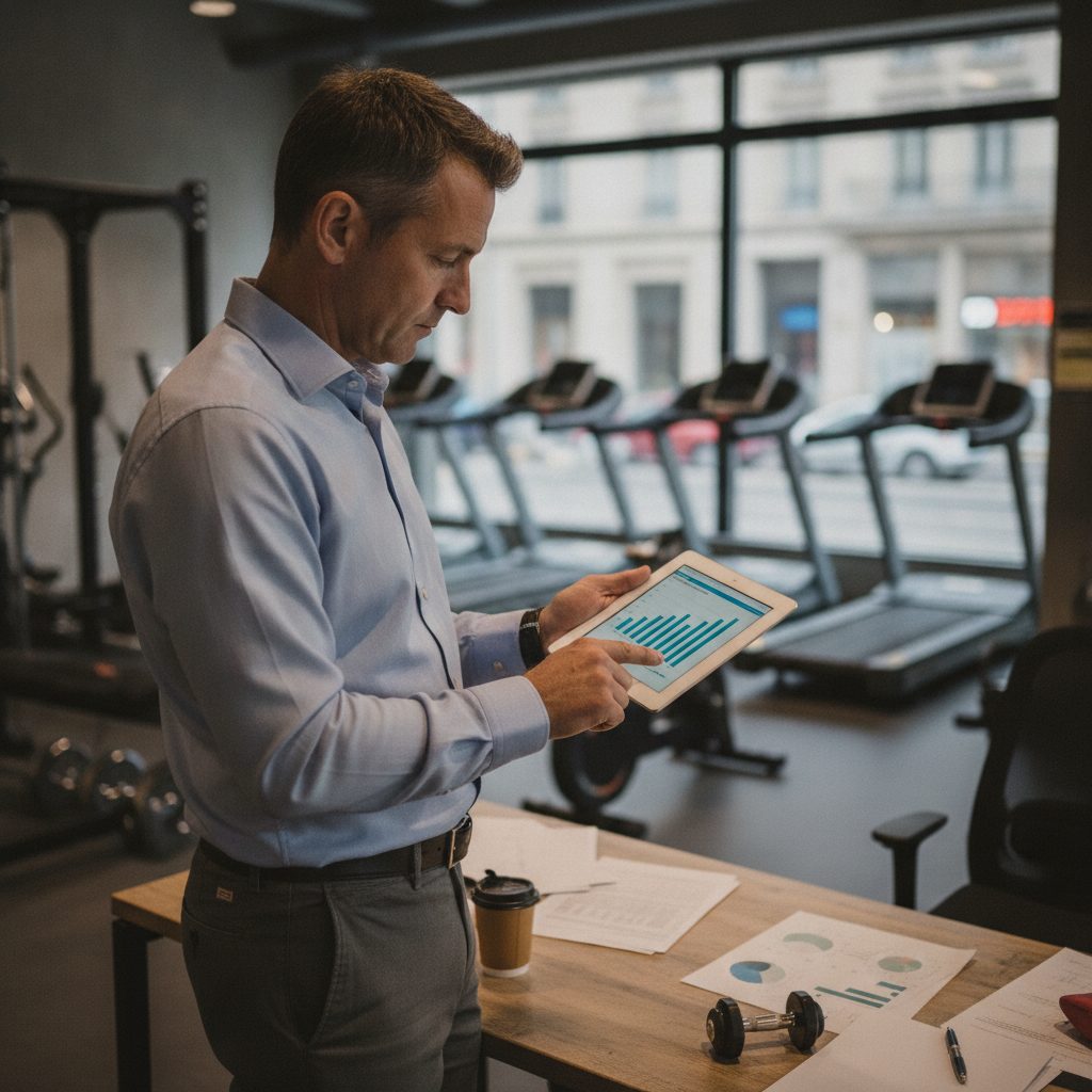 Agence Google Ads salle de sport – illustration