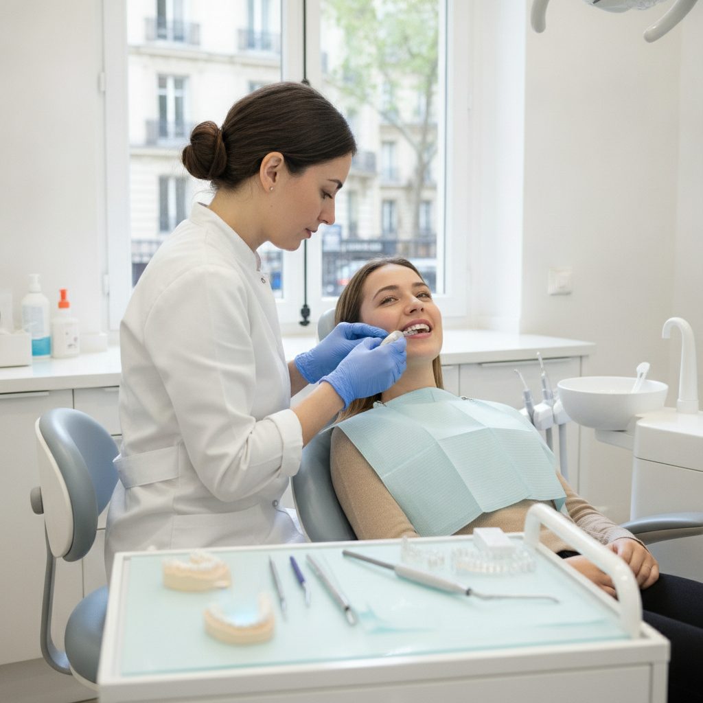 Agence Google Ads soins esthétiques - alignement dentaire – illustration