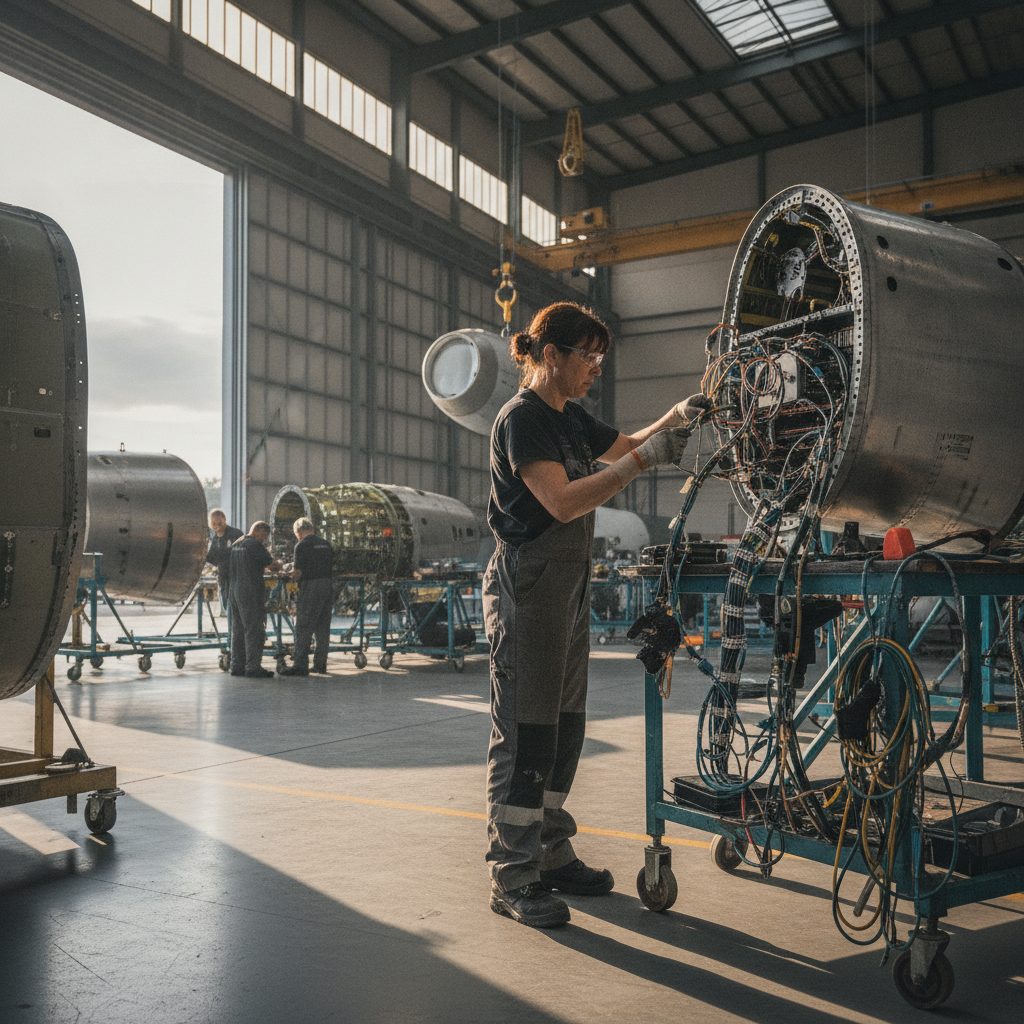 Agence Google Ads sous-traitance aéronautique – illustration