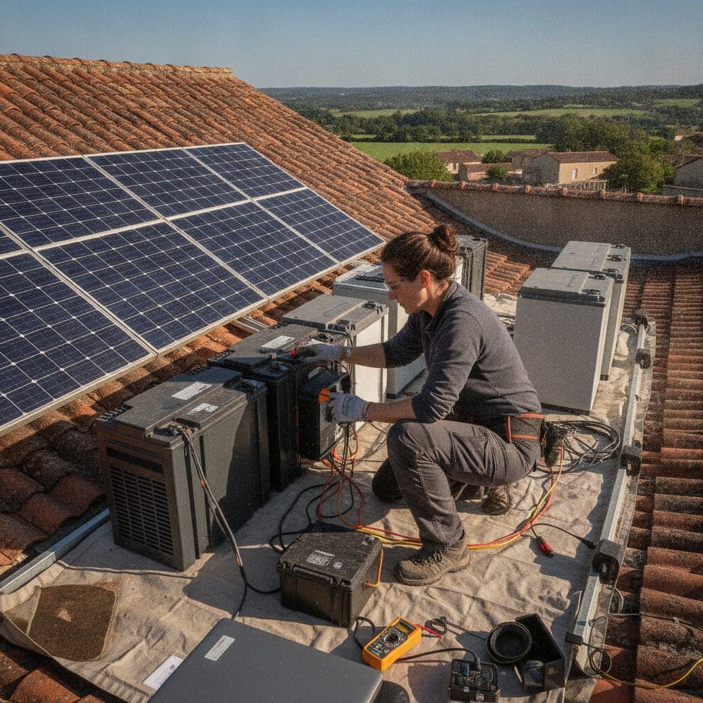 Agence Google Ads technologies solaires et batteries – illustration