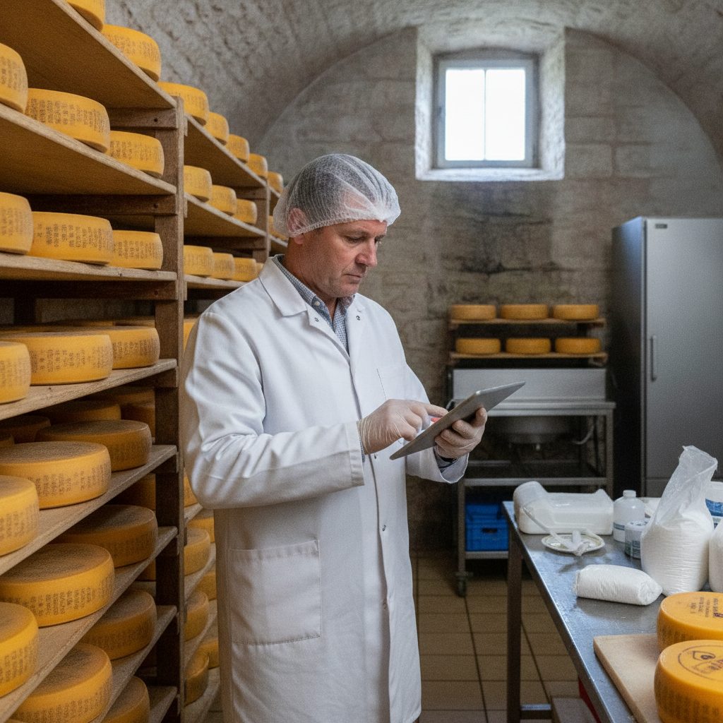Agence Google Ads unité de production fromagère – illustration